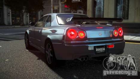 Nissan Skyline R34 Ralokshi для GTA 4