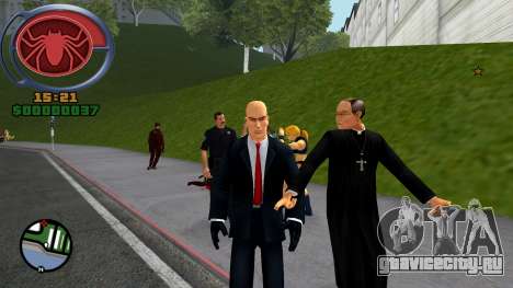 Padre Vittorio (Hitman 2:SA) для GTA San Andreas