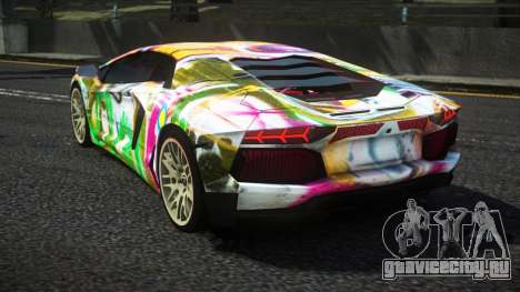 Lamborghini Aventador Uefars S13 для GTA 4