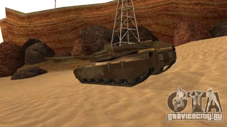 Rhino на гусеницах для GTA San Andreas