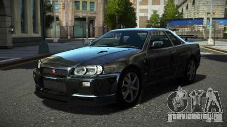 Nissan Skyline R34 Ralokshi S9 для GTA 4