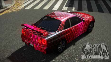 Nissan Skyline R34 Ralokshi S5 для GTA 4