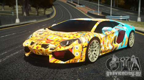 Lamborghini Aventador Uefars S14 для GTA 4