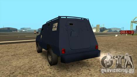 Fbitruck Cadillac Gage Ranger для GTA San Andreas