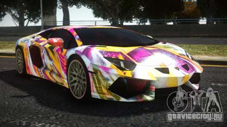 Lamborghini Aventador Uefars S13 для GTA 4