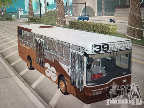 Colectivo Linea 39 1998 для GTA San Andreas