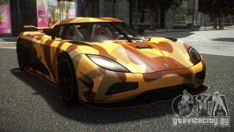 Koenigsegg Agera Ridon S8 для GTA 4