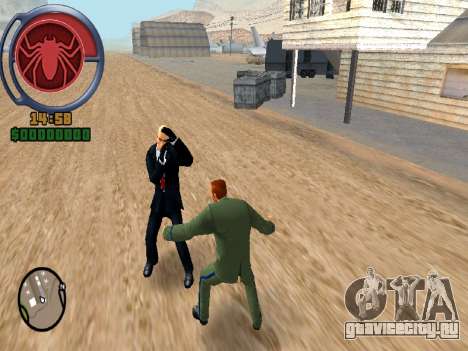 Agent Smith (Hitman2:SA) для GTA San Andreas