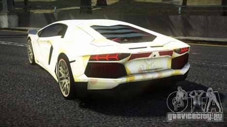 Lamborghini Aventador Uefars S7 для GTA 4