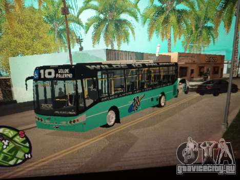 Colectivo Linea 10 для GTA San Andreas