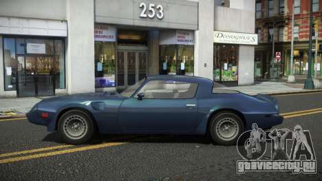 Pontiac Trans AM Afelo для GTA 4