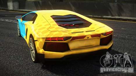 Lamborghini Aventador Uefars S4 для GTA 4