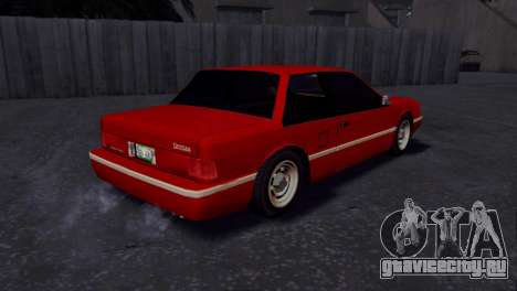 Classique Pharaon (87 Oldsmobile Firenza) для GTA San Andreas