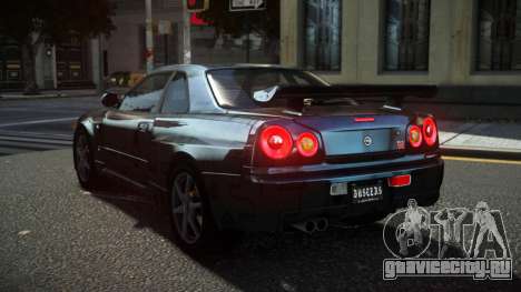 Nissan Skyline R34 Ralokshi S9 для GTA 4