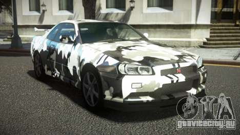 Nissan Skyline R34 Ralokshi S13 для GTA 4