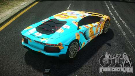 Lamborghini Aventador Uefars S14 для GTA 4