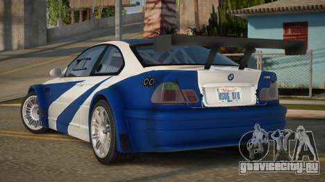 BMW M3 GTR Legends Edition 2006 для GTA San Andreas