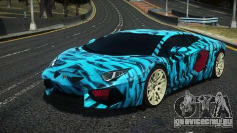 Lamborghini Aventador Uefars S2 для GTA 4