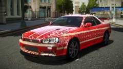 Nissan Skyline R34 Ralokshi S11 для GTA 4