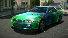 Nissan Skyline R34 Ralokshi S3 для GTA 4