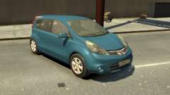 2009 Nissan Note E11 для GTA 4