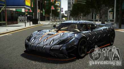 Koenigsegg Agera Ridon S6 для GTA 4