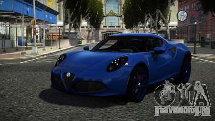 Alfa Romeo 4C Nalony для GTA 4