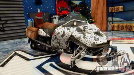 MOTO DE NEVE PARA NATAL для GTA San Andreas