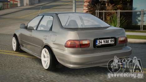 Honda Civic 1.6 Sİ Sedan для GTA San Andreas
