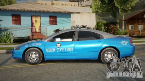 Georgia State Patrol 2001 Dodge Intrepid для GTA San Andreas