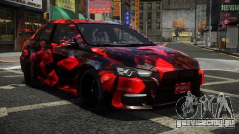 Mitsubishi Lancer Evolution X Rohisho S4 для GTA 4