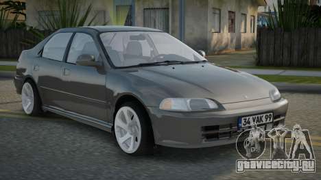Honda Civic 1.6 Sİ Sedan для GTA San Andreas