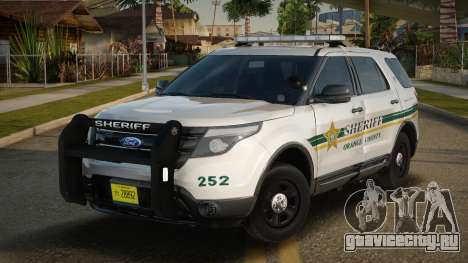 2013 Ford Explorer PD для GTA San Andreas