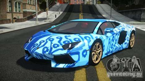 Lamborghini Aventador Vaberso S8 для GTA 4
