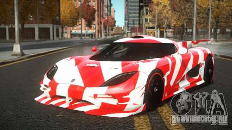Koenigsegg Agera One Toshimy S6 для GTA 4