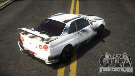 Nissan Skyline R34 Dezro S11 для GTA 4