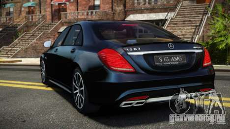 Mercedes-Benz S63 AMG Eruht для GTA 4