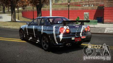 Nissan Skyline R34 Dezro S2 для GTA 4