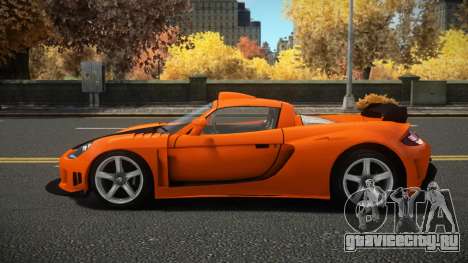 Porsche Carrera GT Weltro для GTA 4