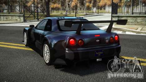 Nissan Skyline R34 Dibofas S9 для GTA 4