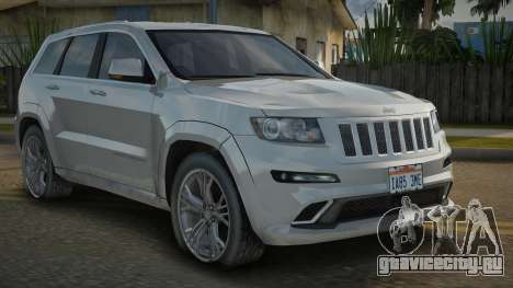 Jeep Grand Cherokee SRT 12th для GTA San Andreas