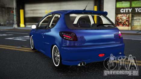 Peugeot 206 Bafuka для GTA 4