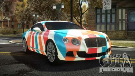 Bentley Continental GT Brazey S14 для GTA 4