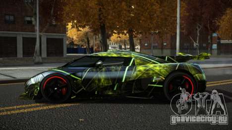 Koenigsegg Agera One Toshimy S12 для GTA 4