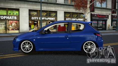 Peugeot 206 Bafuka для GTA 4