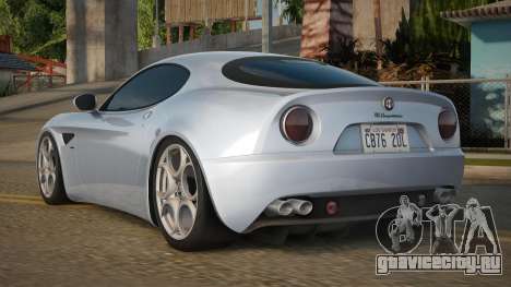 Alfa Romeo 8C Competizione V1.3 для GTA San Andreas