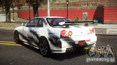 Nissan Skyline R34 Dezro S11 для GTA 4