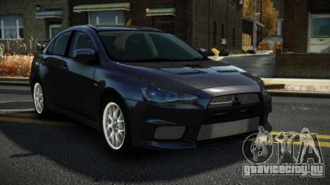 Mitsubishi Lancer Evo X Ulisapo для GTA 4