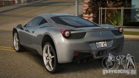 Ferrari 458 Italia V1.2 для GTA San Andreas