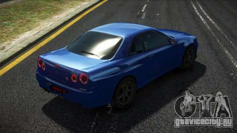 Nissan Skyline R34 Daxey для GTA 4